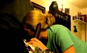 Horny Blonde Wife Gets Double Drilled By Hung Black Studs