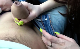 She Always Suck My Cock When We Are Going On A Trip