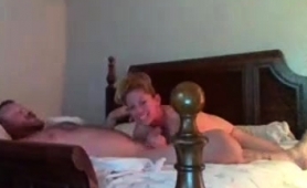 Busty Blonde Wife Having Wild Sex With Her Husband On Webcam