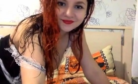 Hot Redhead Babe Loves Masturbating And Showing Her Ass