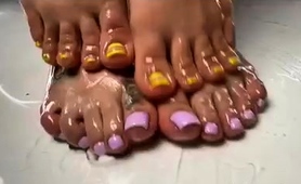 sensual-lesbian-friends-having-slippery-foot-fetish-affair