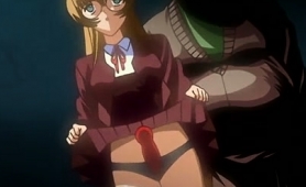 Buxom Hentai Babe With A Wonderful Ass Needs To Be Pleased