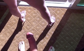 Couple Fucks In Their Vegas Balcony