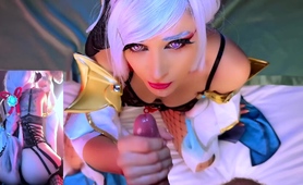 Cosplay Cutie In Lingerie Feeds Her Hunger For Cock In Pov 