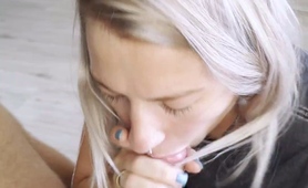 Cum Addicted Amateur Blonde Sucks Pov Cock Dry And Clean