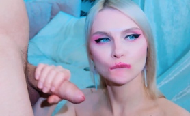 Blonde Beauty Shares An Intimate Night With Her Lover